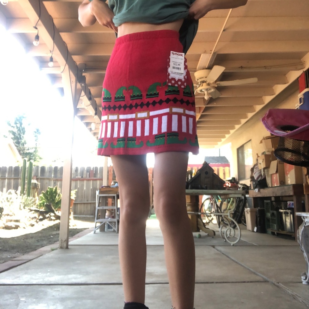 Christmas skirt
